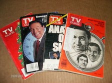 TV GUIDE 1977 1981 1982 1993 MIKE WALLACE lot of 4 plus CHRISTMAS Waltons JFK