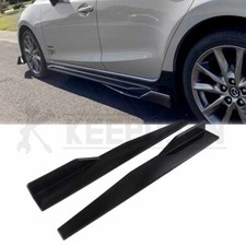 29 Lower Side Skirt Rocker Panel Splitter Winglet Wing For Mazda 2 3 Hatchback 29 Lower Side Skirt Rocker Panel Splitter Winglet Wing For Mazda 2 3 Hatchback