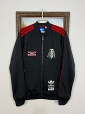Adidas Star Wars Darth Vader Jacket Firebird Death Black Track Top Mens Size M
