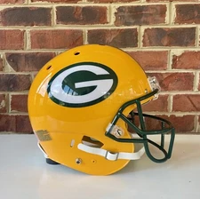 Vintage Aaron Rodgers Green Bay Packers  Authentic Schutt Air XP Football Helmet