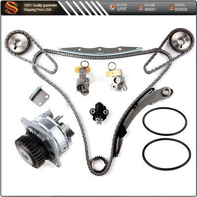 Timing Chain Kit Water Pump For 04-15 Nissan Quest Altima Maxima 3.5L V6 Engine