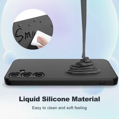 Für Samsung Galaxy S24 Ultra Plus Flüssig Silikon Hülle Robust Stoßfest Cover - Bild 12 von 45