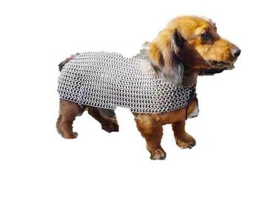 chainmail dog harness