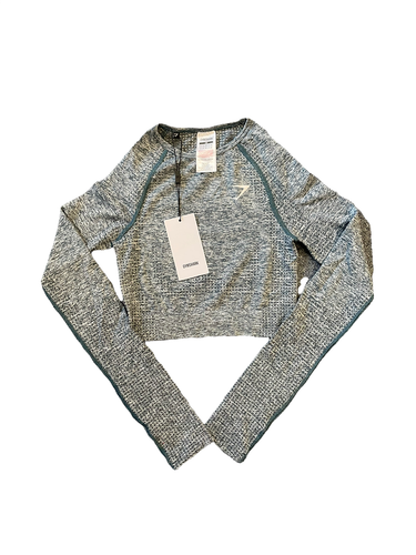 Teal Marl Vital Seamless LST-Shirt 