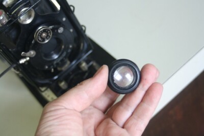 Objectif Voigtar Pliant 9x12 – Voigtlander Vintage 1:6,3 F=13,5cm – Allemagne