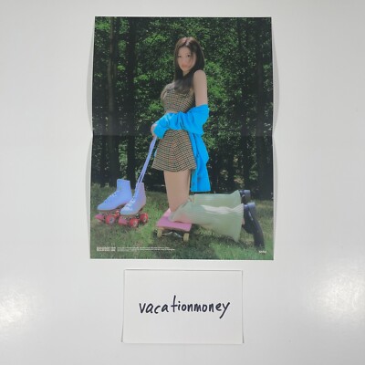 USA) TWICE Between 1&2 Official Folded Mini Poster Album Inclusion