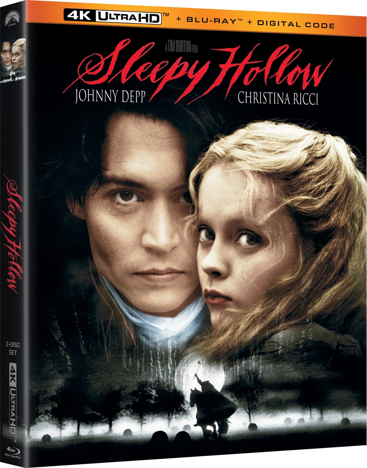 Sleepy Hollow (4K UHD Blu-ray) Christina Ricci Johnny Depp Miranda Richardson