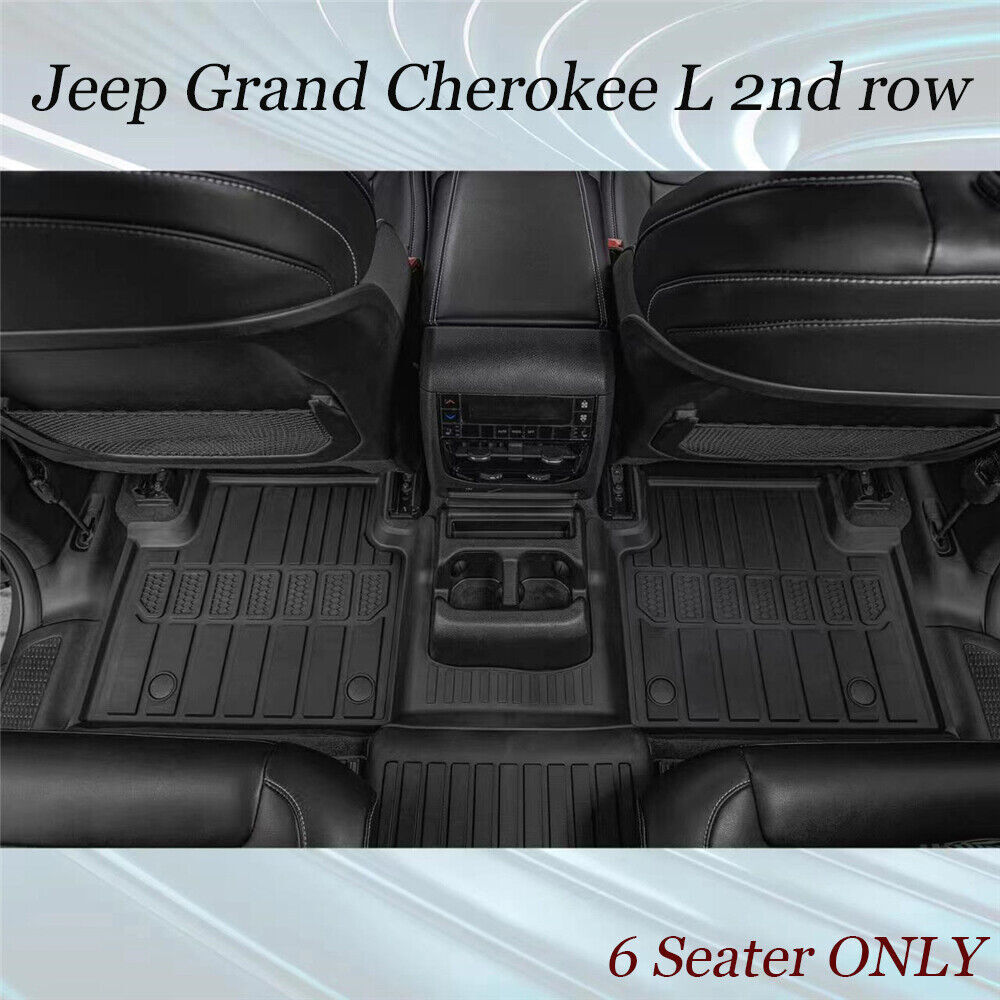3W Floor Mats for Jeep Grand Cherokee L 2021-2025 1-3rd Row Mat ...