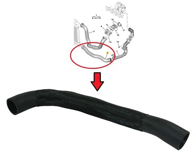 TOYOTA PROACE VAUXHALL VIVARO ZAFIRA 2019- 2.0 D INTERCOOLER TURBO HOSE PIPE