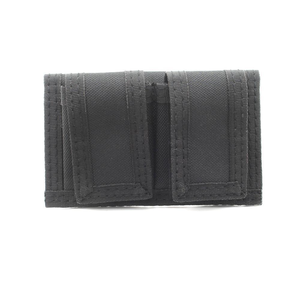 Double Speed Loader Belt Pouch - Holds 2 Loaders For .22 Mag, .32, .38, .357, .41 & .44 Caliber Revolvers