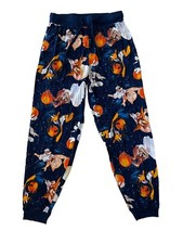 Space Jam Pajama Sleepwear Lounge Pants Blue Kids XL 30x30 Excellent Condition