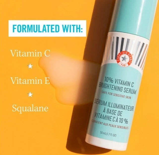 First Aid Beauty 10% Vitamin C brightening Serum - Image 4 of 4