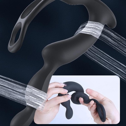 Cordless Prostate Massager Male Waterproof Remote Vibrators New - Picture 6 of 22