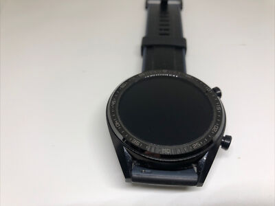HUAWEI WATCH GT FTN-B19 BLACK STAINLESS STEEL SMART WATCH 46mm  UK