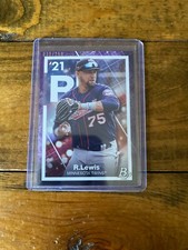 2021 Bowman Platinum Royce Lewis Precious Elements Purple Parallel 90/250