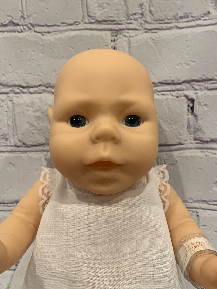 Vintage 1988 Newborn Baby Doll 12” True to Life