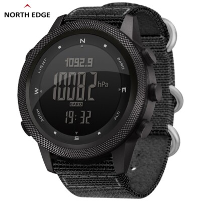 NORTH EDGE APACHE 46 Men Digital Watch Outdoor Sports Running Swimming Watches
