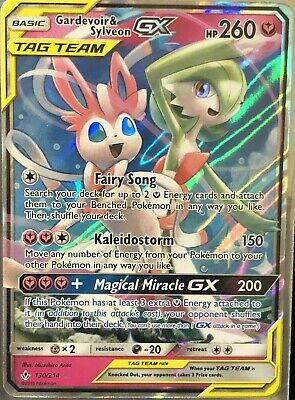 Gardevoir & Sylveon GX - 130/214 - Ultra Rare