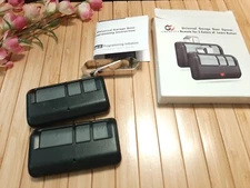 Universal Garage Door Opener Remote 3 Button 5 Color Learn Comapat. Chamberlain