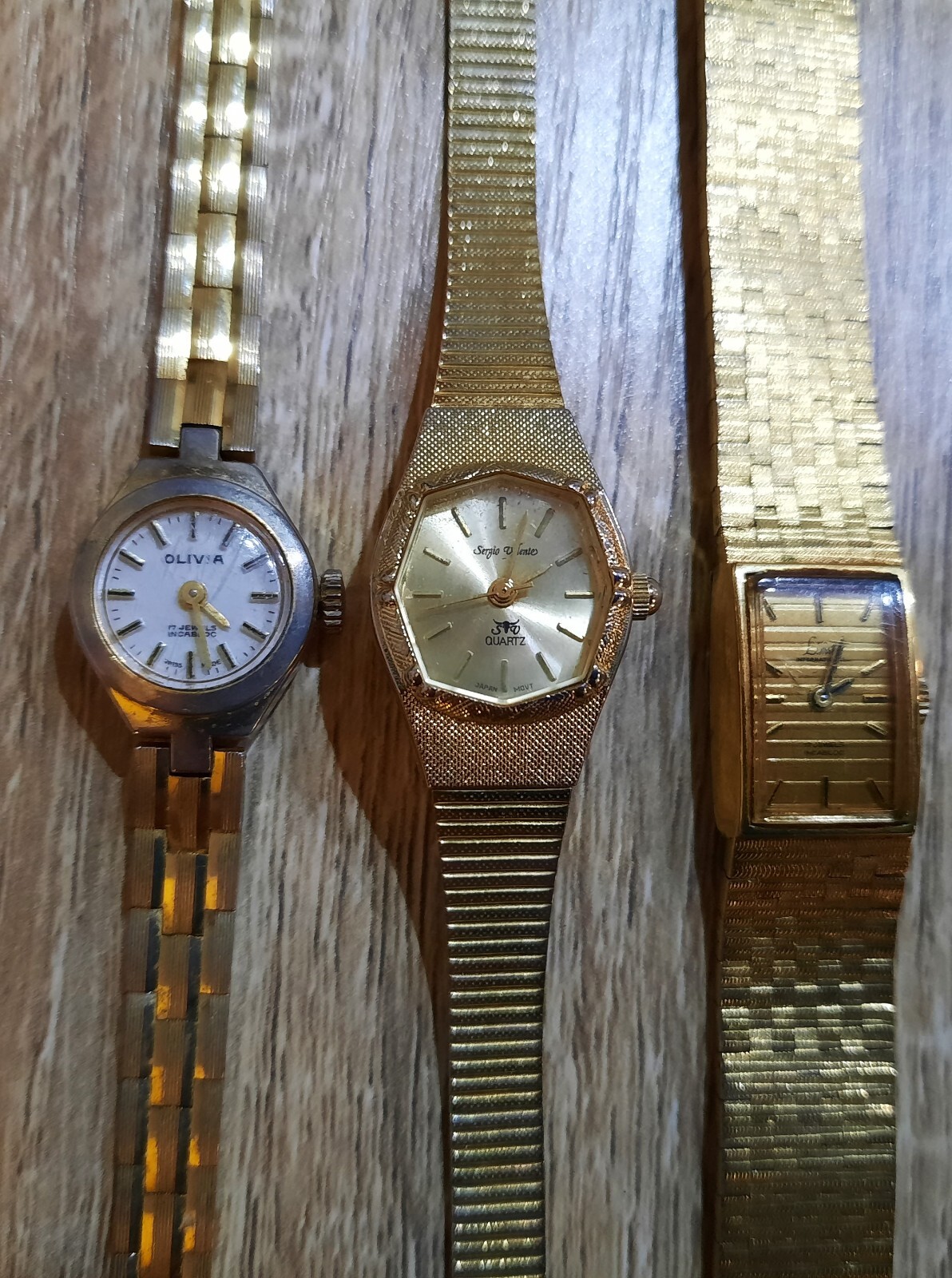 Trio of Lady or Girl Watches all working & wind up. eBay