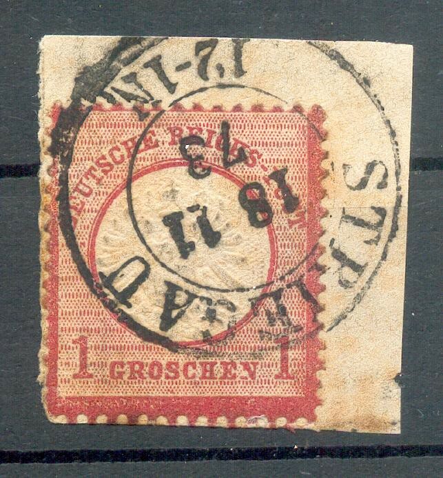 Dr. Breastplate 19V ABART stamped BPP finding 140EUR (G8428