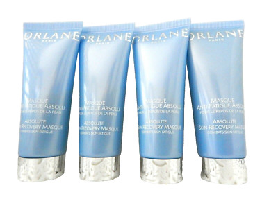 4 Orlane Absolute SKIN RECOVERY MASQUE Combats Fatigue .5 oz Each = 2oz TOTAL
