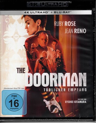 The Doorman - Tödlicher Empfang- Jean Reno - (4K Ultra-HD)(+1 Blu-ray) NEU & OVP