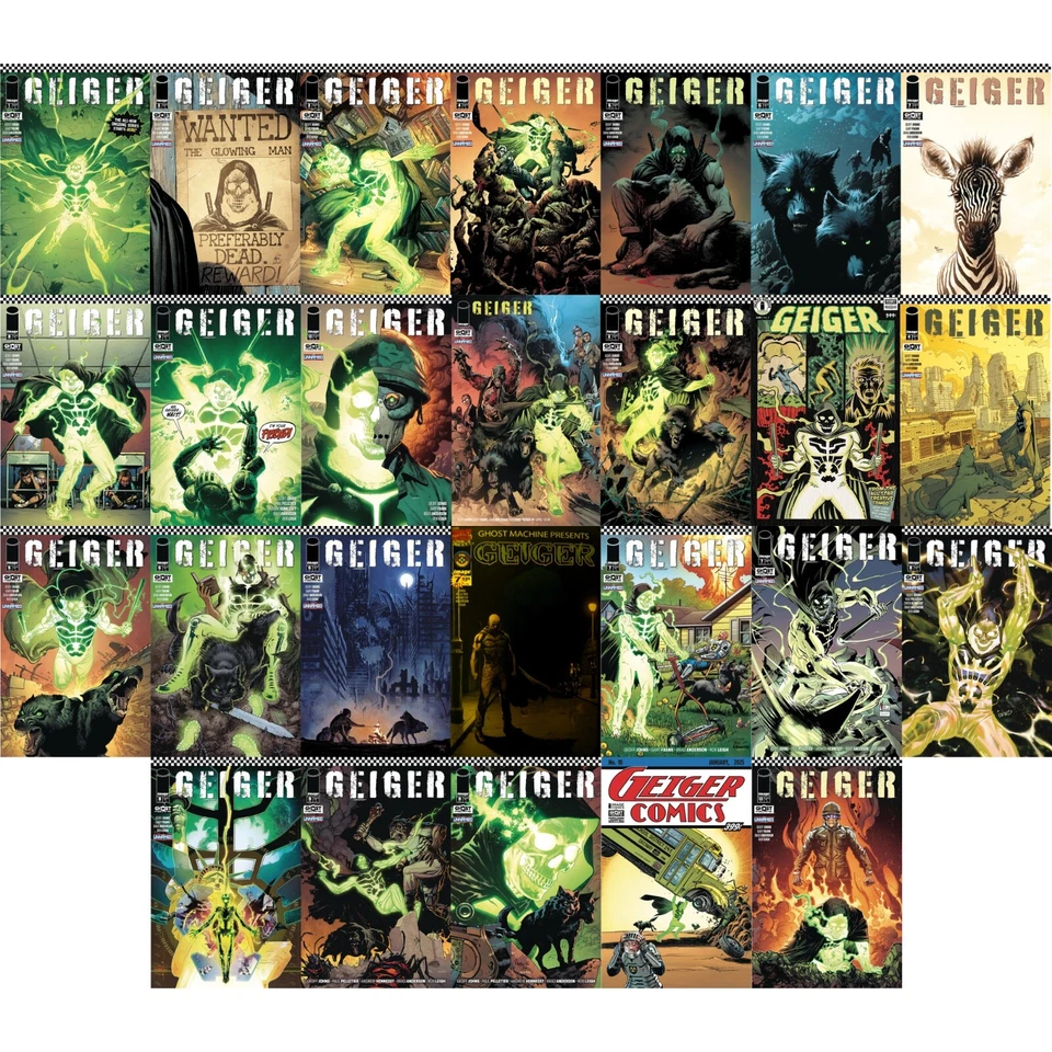 Geiger (2024) #1 2 3 4 5 6 7 8 9 10 Image Comics COVER SELECT