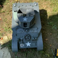 Vintage 21st Century Toys Ultimate Soldier 1:6 Scale WWII M5 Stuart Tank