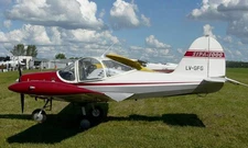 SIPA S-1000 Coccinelle Trainer Desktop Wood Airplane New Model Large Scale 1/18