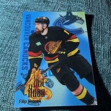 2025-26 Upper Deck Flair - Filip Hronek - Hot Hues Short Print - Vancouver