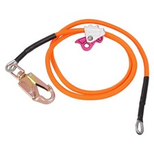 Flipline Tree Climbing Lanyard Sling Device Snap Hook Kit Flip Line Steel Wire