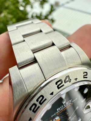 2017 Rolex Explorer II 216570 Black 42mm w/ Rolex Warranty Card | eBay