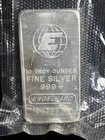 Engelhard 10 Troy oz .999+ Fine Silver Bar - Globe Logo SN# C339627