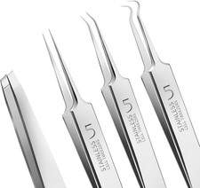 Profal Blahead Tweezers and Pimple per Tool Kit,