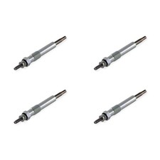 4x HELLA GLÜHKERZEN 8EG 008 498-251 passend für 4-ZYLINDER FORD C-MAX COURIER