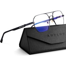 ANYLUV Blue Light Glasses for Woman/Men, Blue Light Blocking Glasses Women Compu