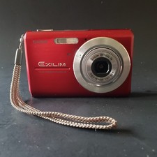 Casio Exilim EX-Z75 7.2MP Red Digital Camera AS IS FOR PARTS OR REPAIR ONLY