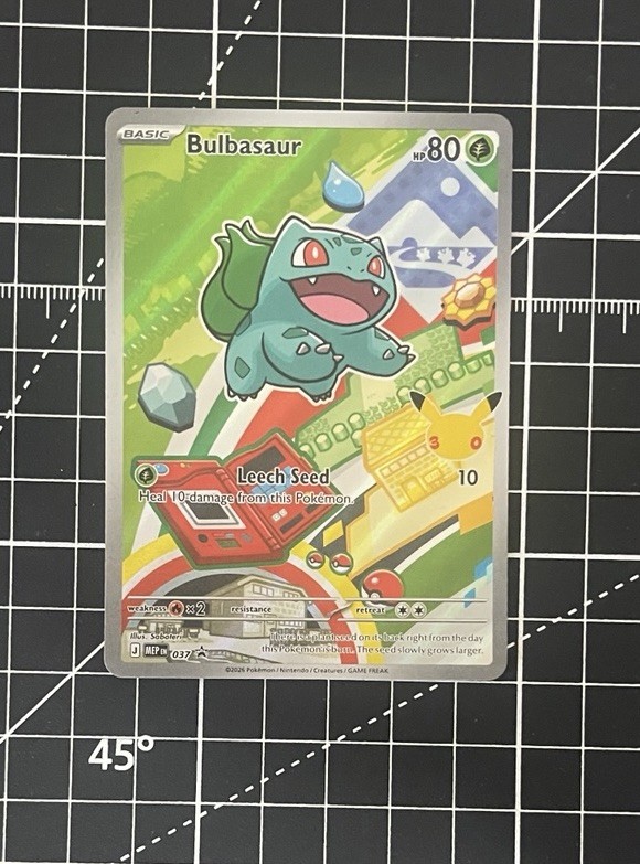 Bulbasaur 037 Me Mega Evolution Promo Holo Pokémon Near Mint