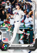 Roman Anthony - 2026 World Baseball Classic Topps NOW® - Card 21
