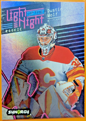 2023-24 Upper Deck Synergy #LN-DW Dustin Wolf Light Up The Night Rookies /999