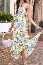 Skies Are Blue Women s Floral Maxi Dress Size Medium