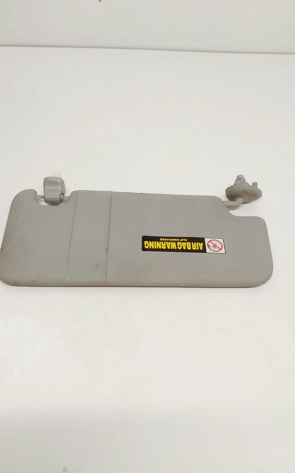 2009-2011 Honda Fit Front Left Side Sun Visor OEM Gray - Image 3 of 4