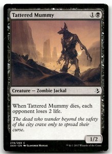 Tattered Mummy - Amonkhet #278 Common