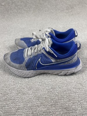 Nike React Infinity Run Flyknit 2 Shoes Mens Size 12 Blue Running Sneakers