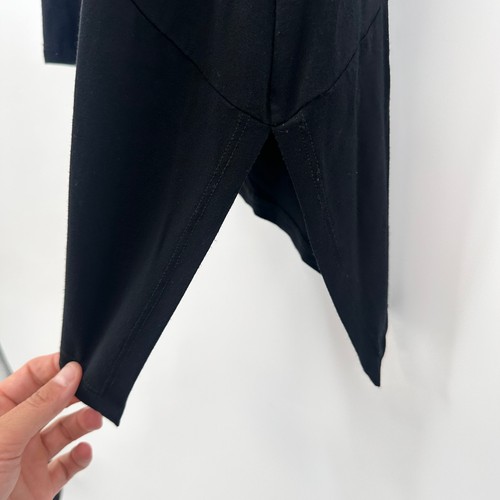 EILEEN FISHER BLack Asymmetrical Tank // Small Petite - Picture 7 of 8