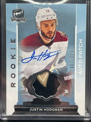 Justin Hodgman - 2014-15 Upper Deck The Cup Rookie Patch Autographs #132 RC /249