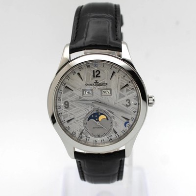 Jaeger Lecoultre Master Calendar Meteorite Steel Automatic Men Watch Q1558421