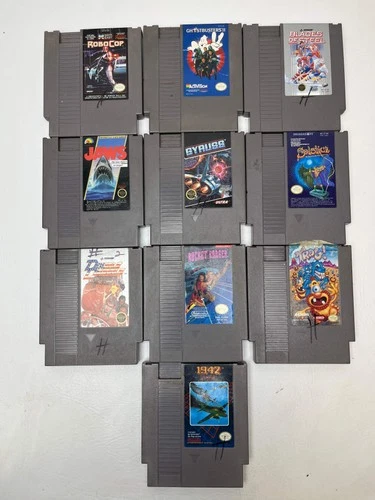 Lot of 10 Games Nintendo NES