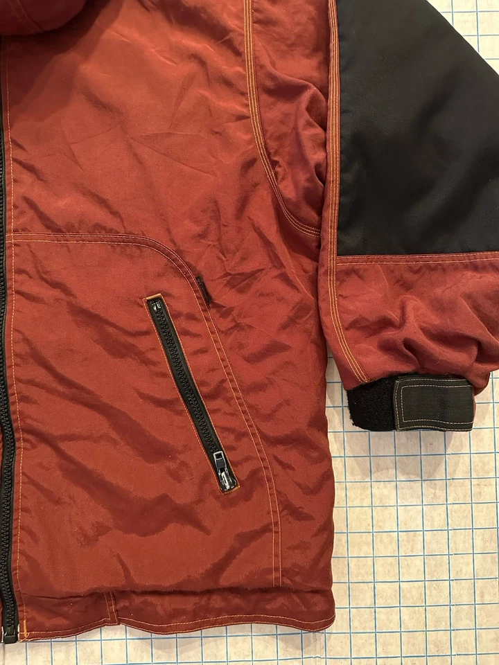 Chaqueta De Colección Columbia Convert Rojo Borgoña Esquí Snowboard Para Hombre Talla Mediana L Foto 4 de 4